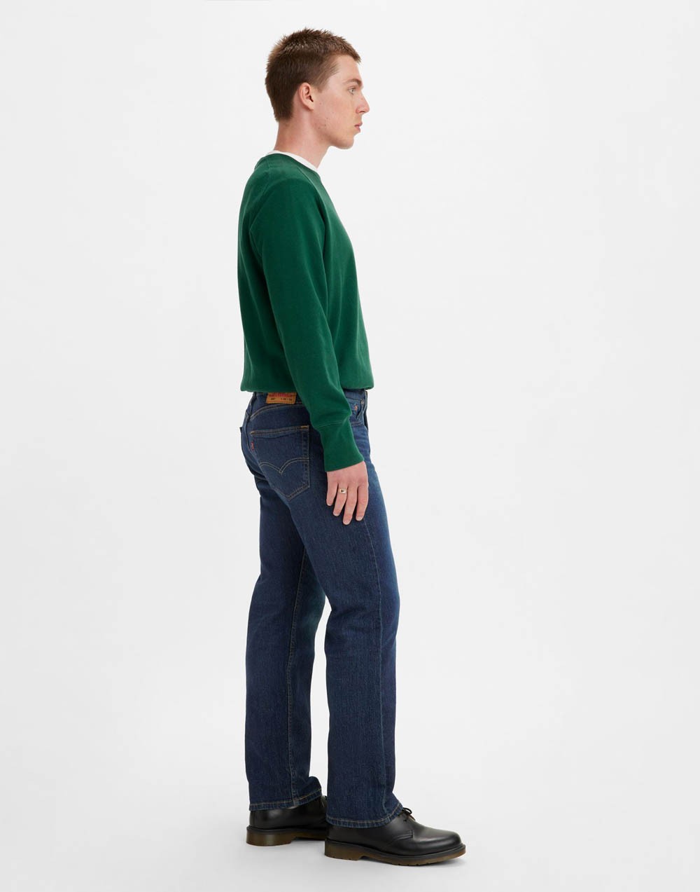 Spodnie Levi's® 505 Regular Fit Dark Indigo Worn In Sunset Down 00505 2409