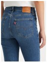 Spodnie Damskie Levi's® 724 High Rise Straight Blue Wave Mid 18883 0204