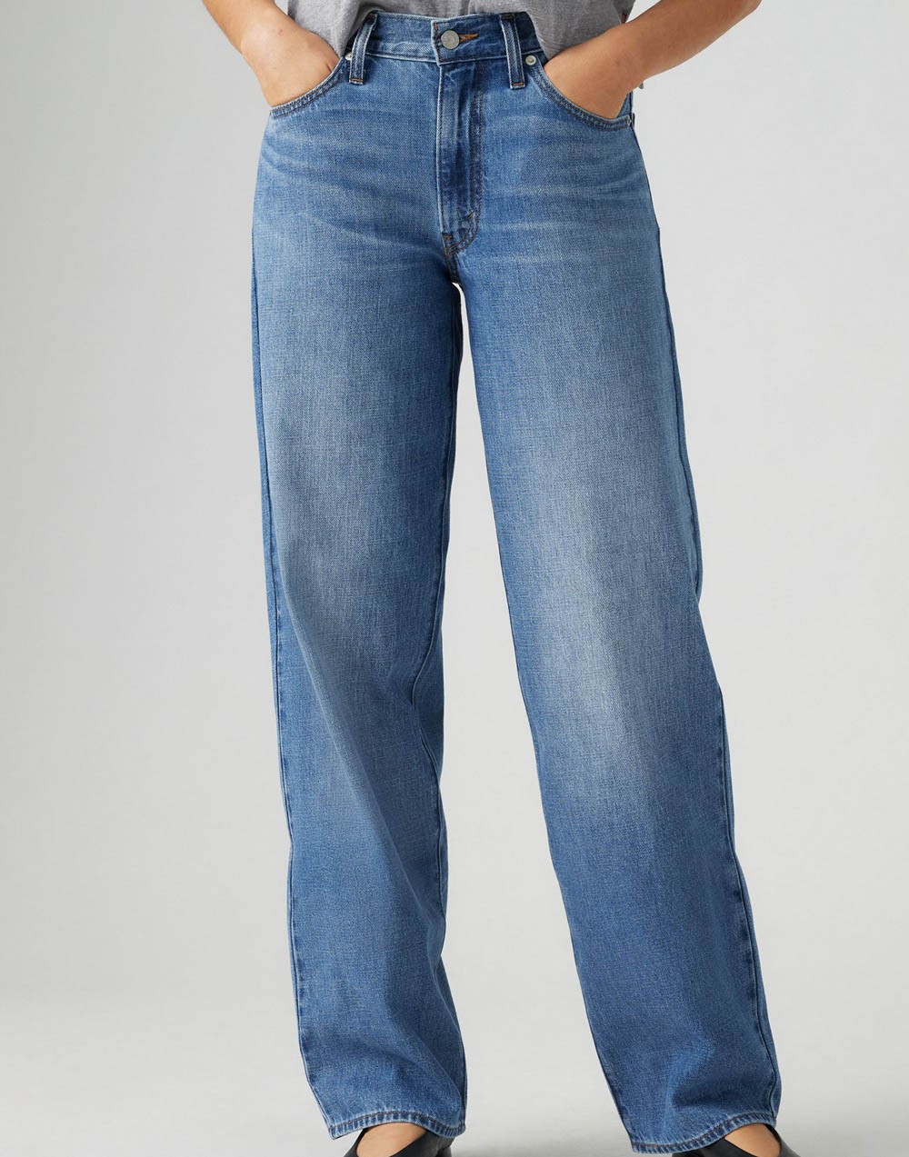 Spodnie Levi's® Baggy Dad Heavy Check A3494 0057