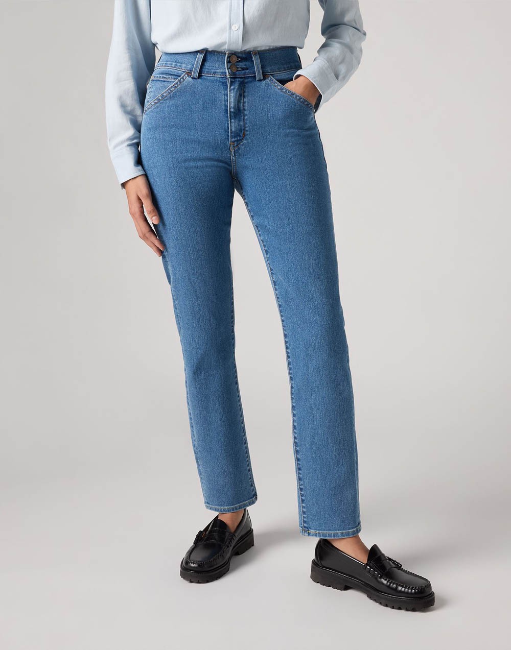 Spodnie Levi's® Stailored 724 Straight We Have Arrived A8738 0004