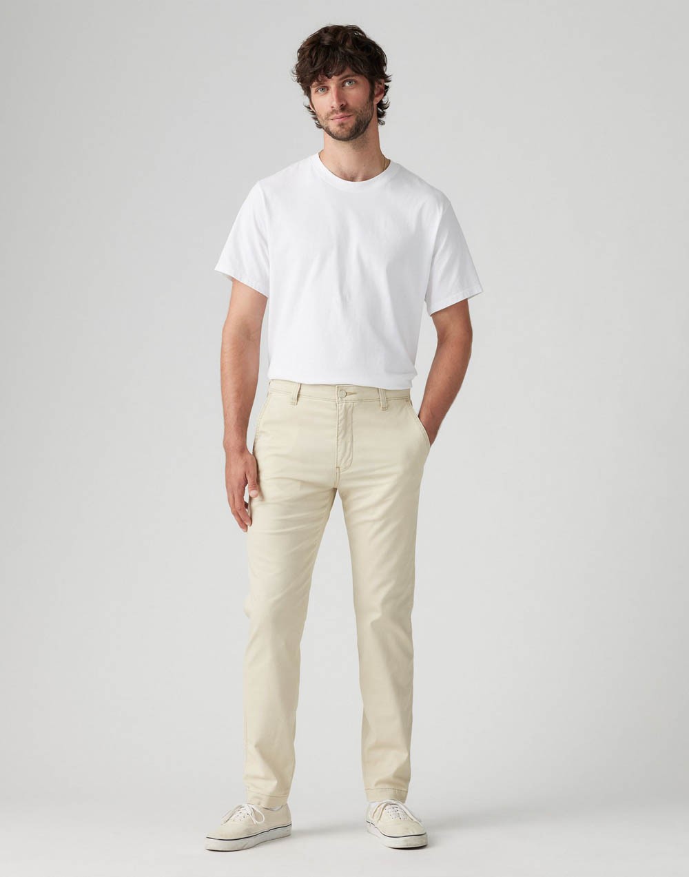 Spodnie Levi's® Xx Chino Std Ii Neutrals Tidal Foam 17196 0167