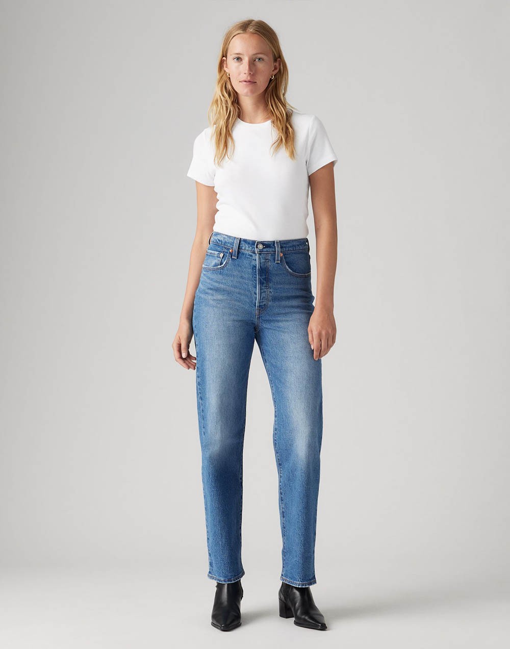 Spodnie Levi's® Ribcage Straight Ankle 72693 0177