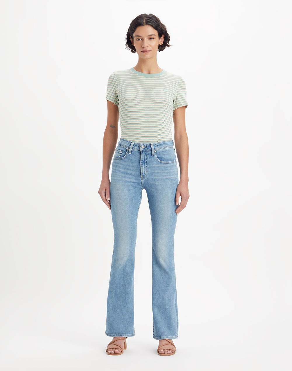 Spodnie Levi's® - 726 Hr Flare Blue Wave A3410 0027