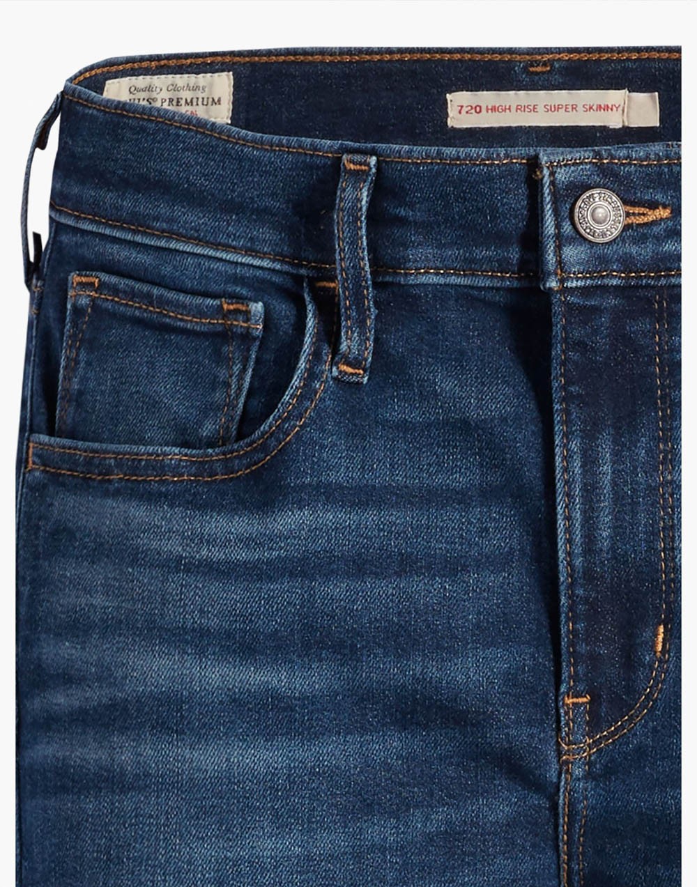 Spodnie Levi's® 720 Hirise Super Skinny Love Song Dark 52797 0351