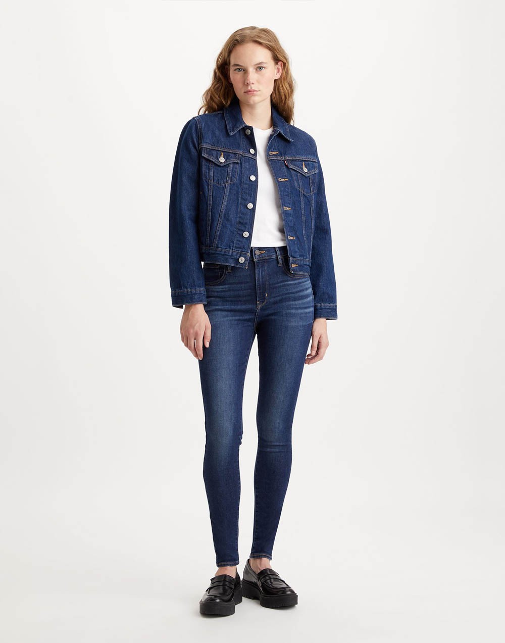 Spodnie Levi's® 720 Hirise Super Skinny Love Song Dark 52797 0351
