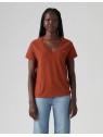 T-Shirt Levi's® - Perfect Slub Vneck Reds Picante 002Vr 0005