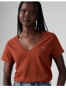 T-Shirt Levi's® - Perfect Slub Vneck Reds Picante 002Vr 0005