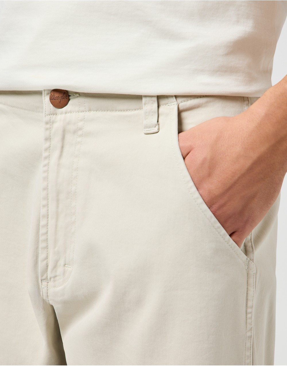 Wrangler Spodnie Męskie Cj Rel Chino Pant Pelican 112362915