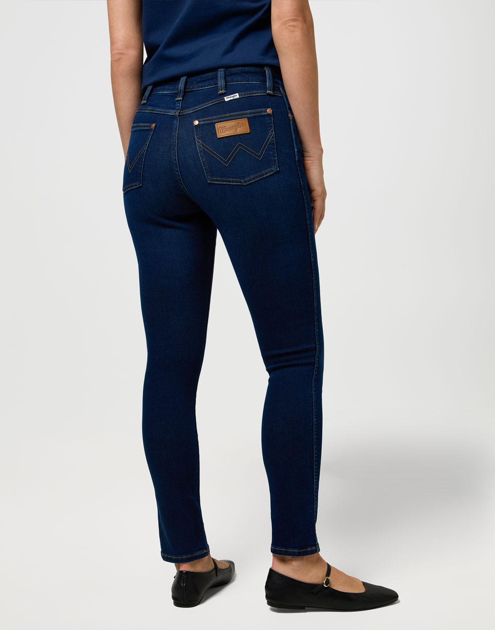 Jeansy Wrangler Sienna 112371151 Nightshade