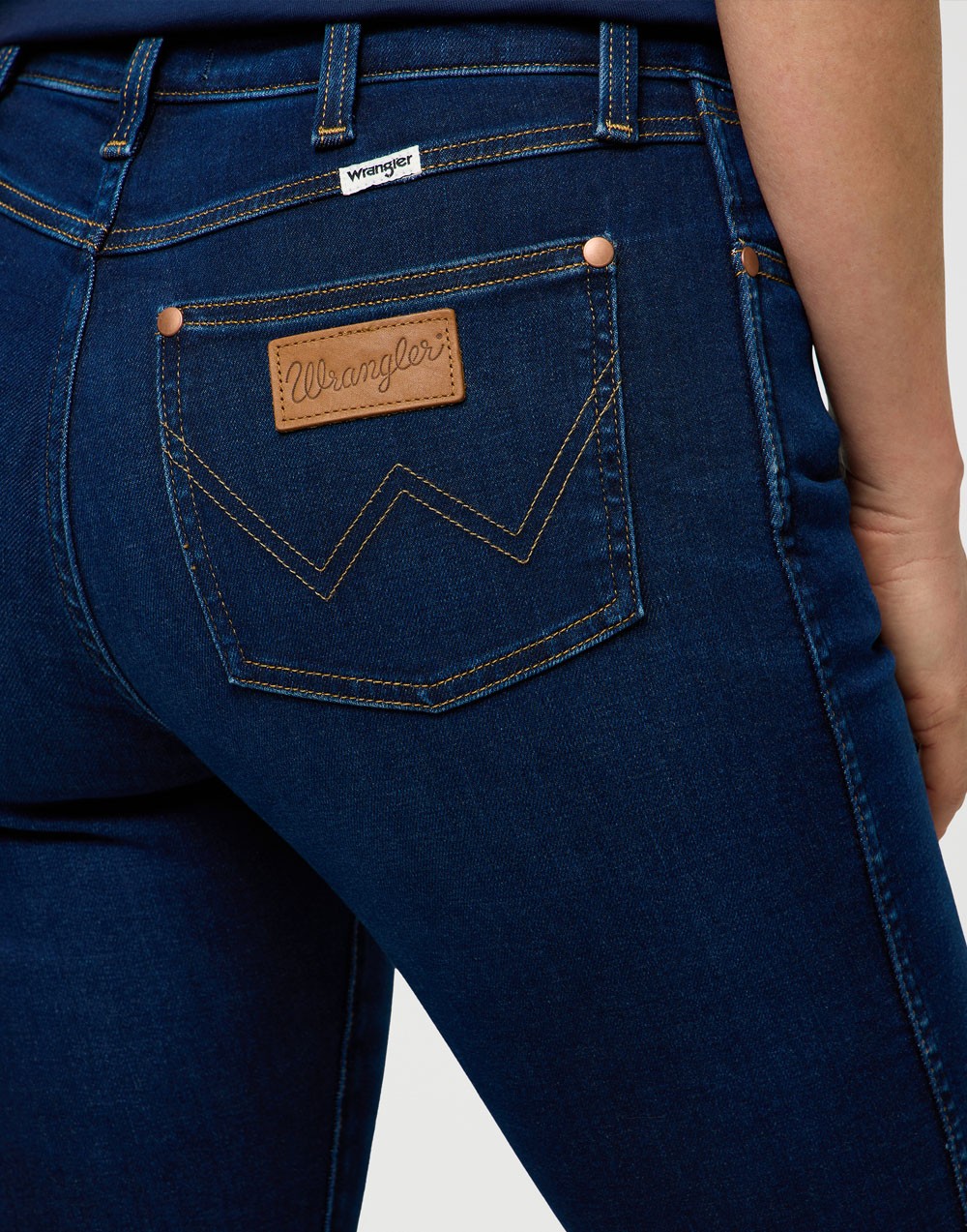 Jeansy Wrangler Sienna 112371151 Nightshade