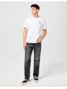 T-shirt Wrangler EMBROIDERY TEE 112371487 Worn White