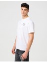 T-shirt Wrangler EMBROIDERY TEE 112371487 Worn White