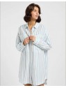 Sukienka Lee RELAXED SHIRT DRESS 112363471 Blue Stripe