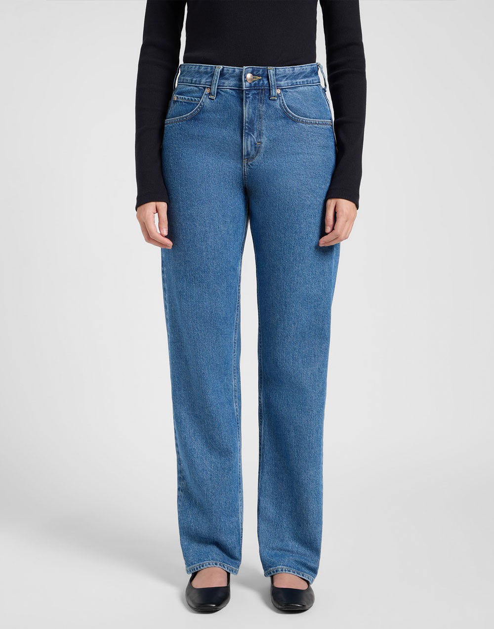 Jeansy Lee Rider Classic 112370910 Medium Blue