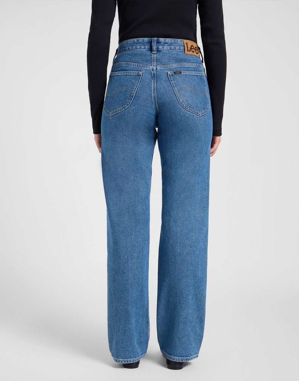 Jeansy Lee Rider Classic 112370910 Medium Blue