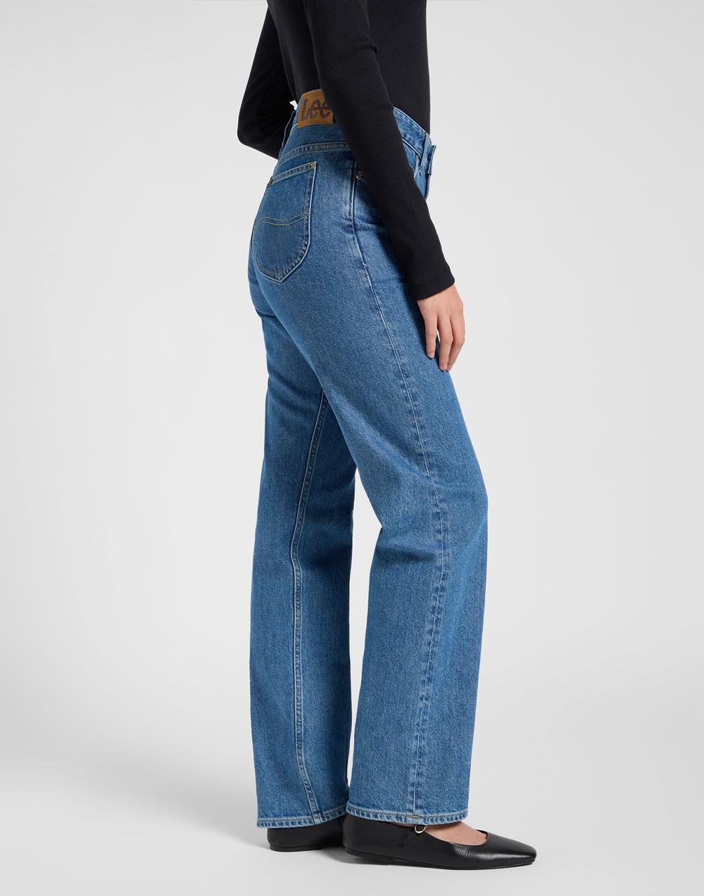Jeansy Lee Rider Classic 112370910 Medium Blue
