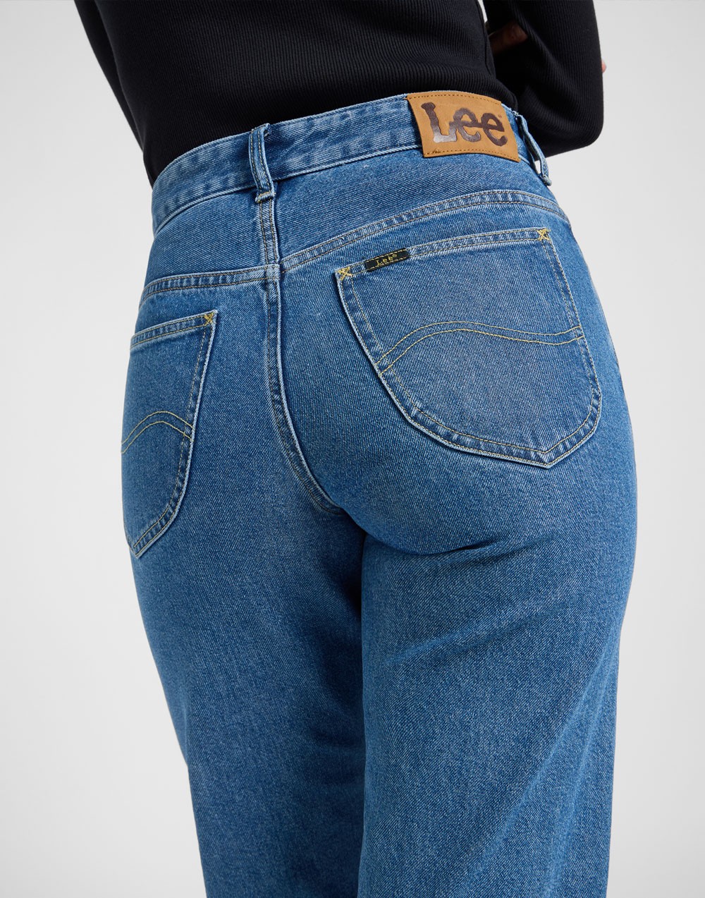 Jeansy Lee Rider Classic 112370910 Medium Blue