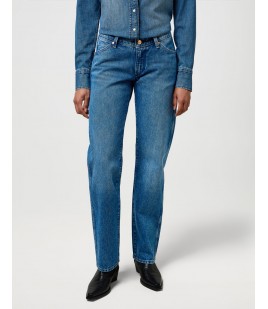 Jeansy Wrangler Low Rise Cowboy Jean 112371112 Lasso Lagoon