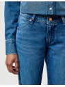 Jeansy Wrangler Low Rise Cowboy Jean 112371112 Lasso Lagoon