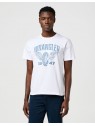 T-shirt Wrangler AMERICANA TEE 112371475 Worn White