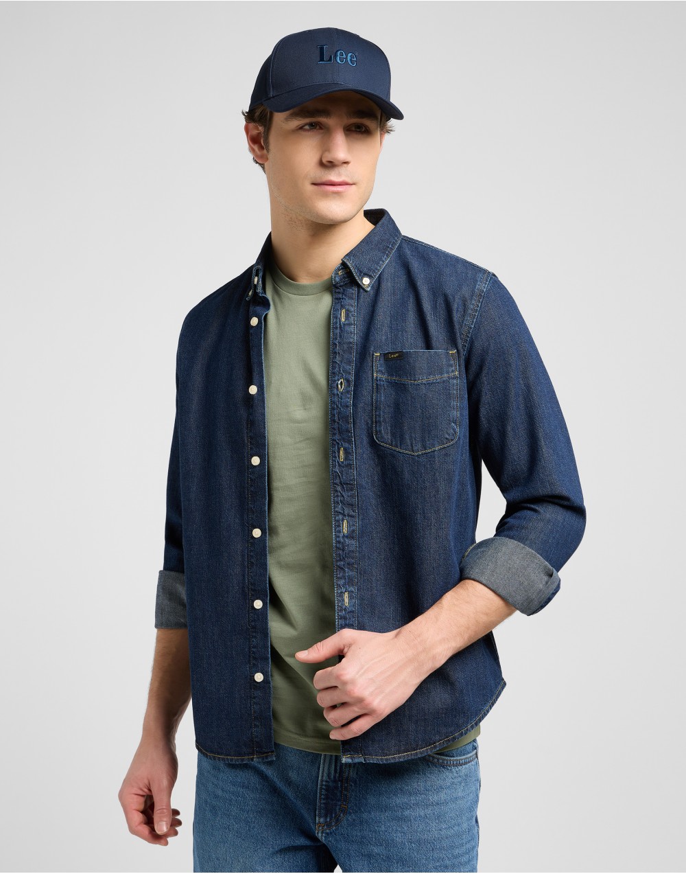 Czapka Lee CAP 112372710 Rivet Navy