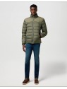 Kurtka Wrangler PACKABLE PUFFER 112371449 Dusty Olive