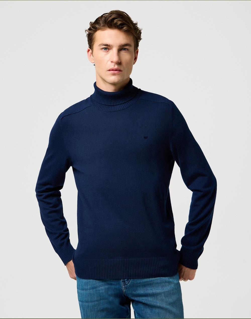 Sweter Wrangler TURTLENECK 112371533 Navy