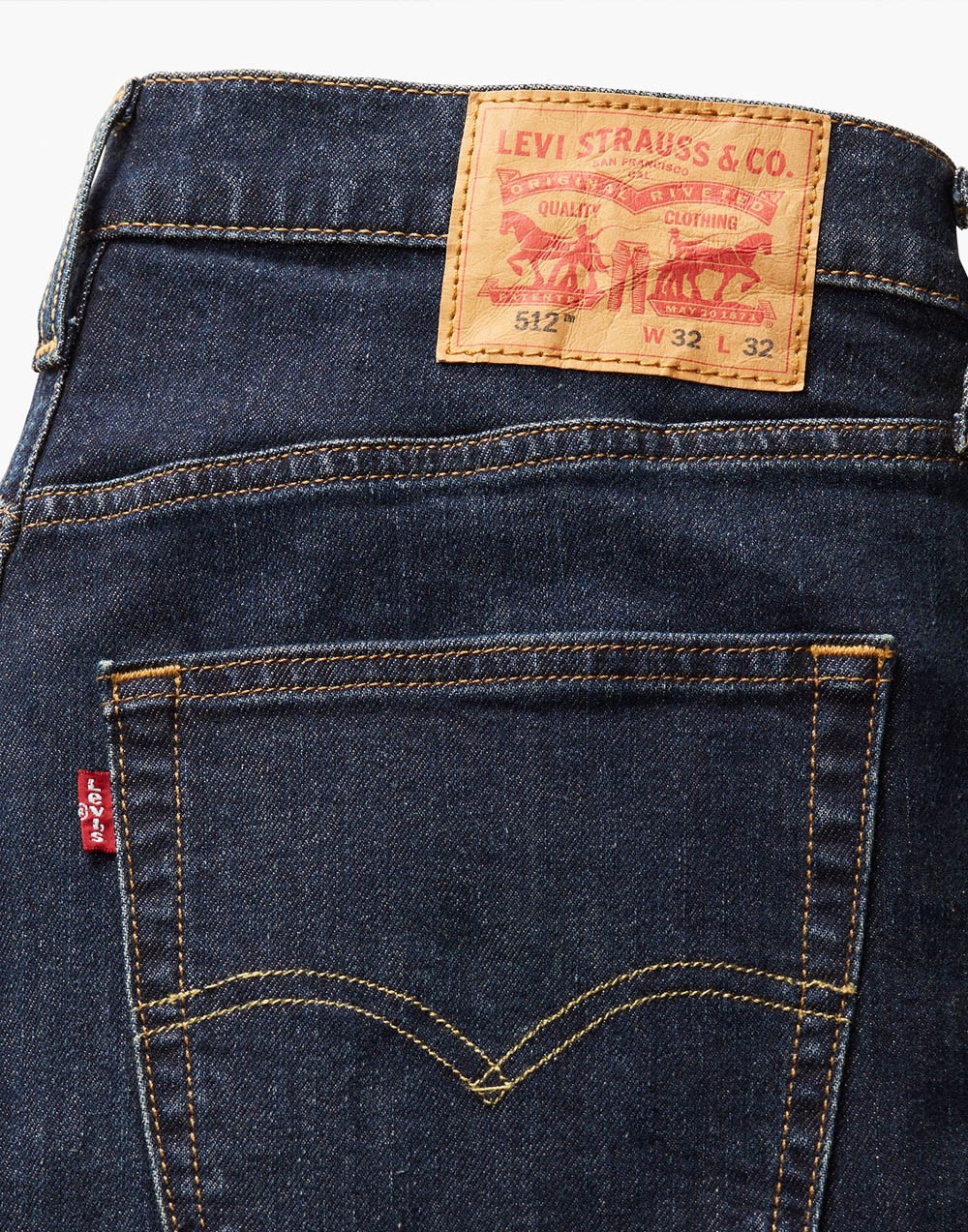 Spodnie Męskie LEVI`S® 512™ Slim Taper Fit Jeans NAVY 28833-1317