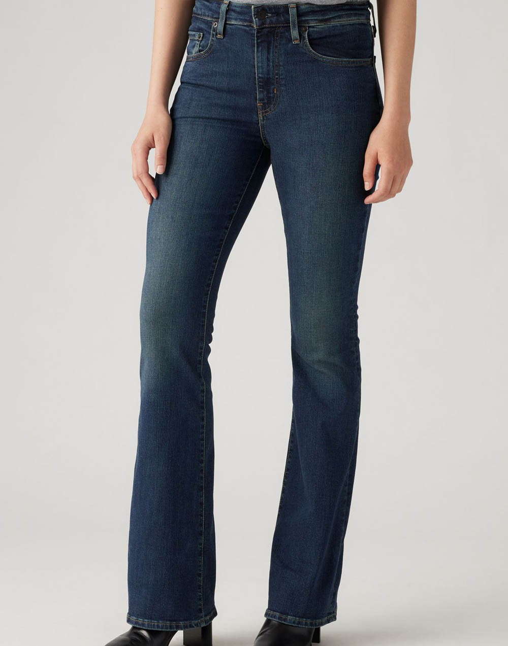 Spodnie Levi's® 726 Hr Flare Blue Swell A3410 0014