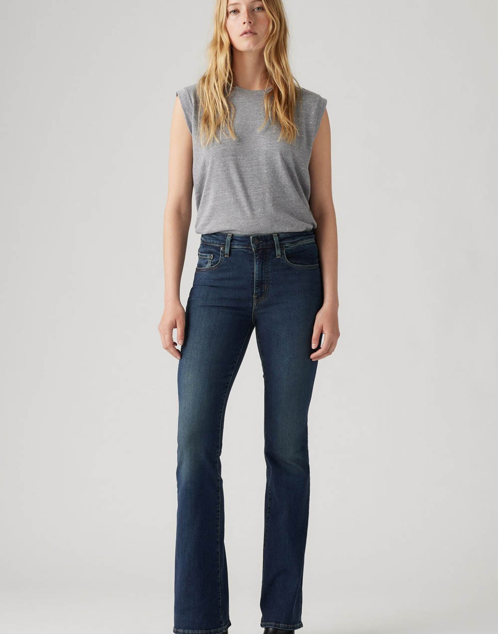 Spodnie Levi's® 726 Hr Flare Blue Swell A3410 0014