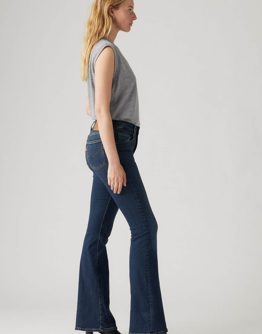 Spodnie Levi's® 726 Hr Flare Blue Swell A3410 0014