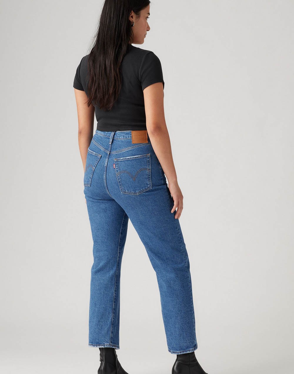 Spodnie Damskie Levi's® Ribcage Straight Ankle 72693-0117