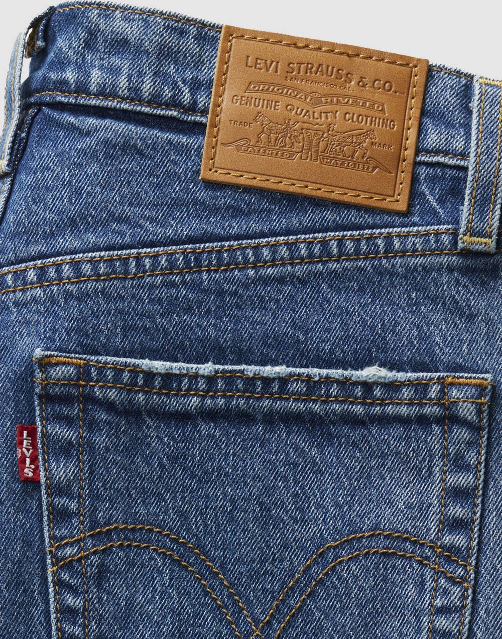 Spodnie Damskie Levi's® Ribcage Straight Ankle 72693-0117