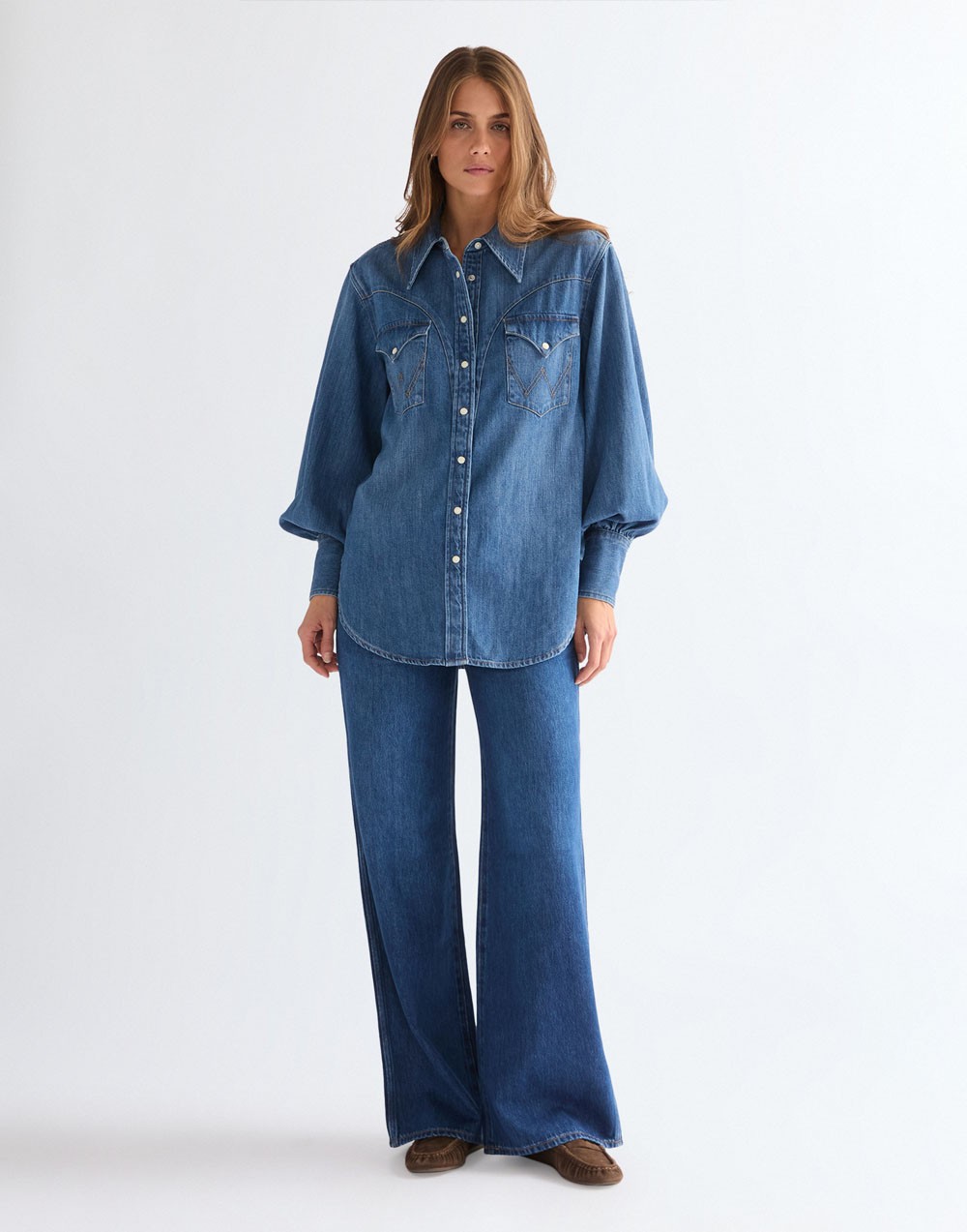 Jeansy Wrangler World Wide 112381085 Elipse Deep