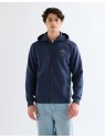 Bluza Wrangler GRAPHIC ZIP HOODIE 112378028 Navy