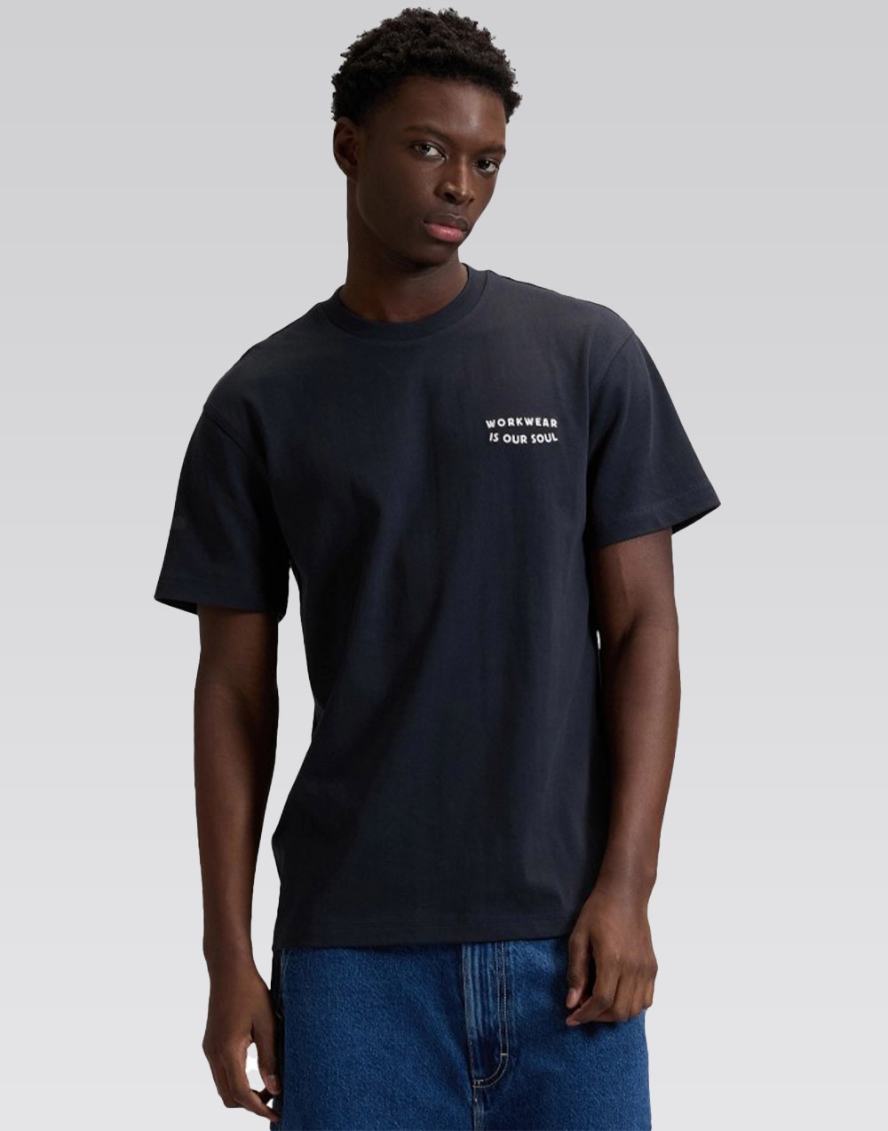 T-shirt Lee WORKWEAR BUILDING TEE 112378771 Rabel Navy
