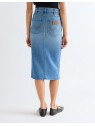 Spódnica Wrangler PENCIL SKIRT 112378225 Hazy Horizon