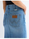 Spódnica Wrangler PENCIL SKIRT 112378225 Hazy Horizon