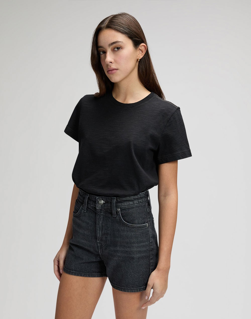T-shirt Lee PERFECT TEE 112378787 Black
