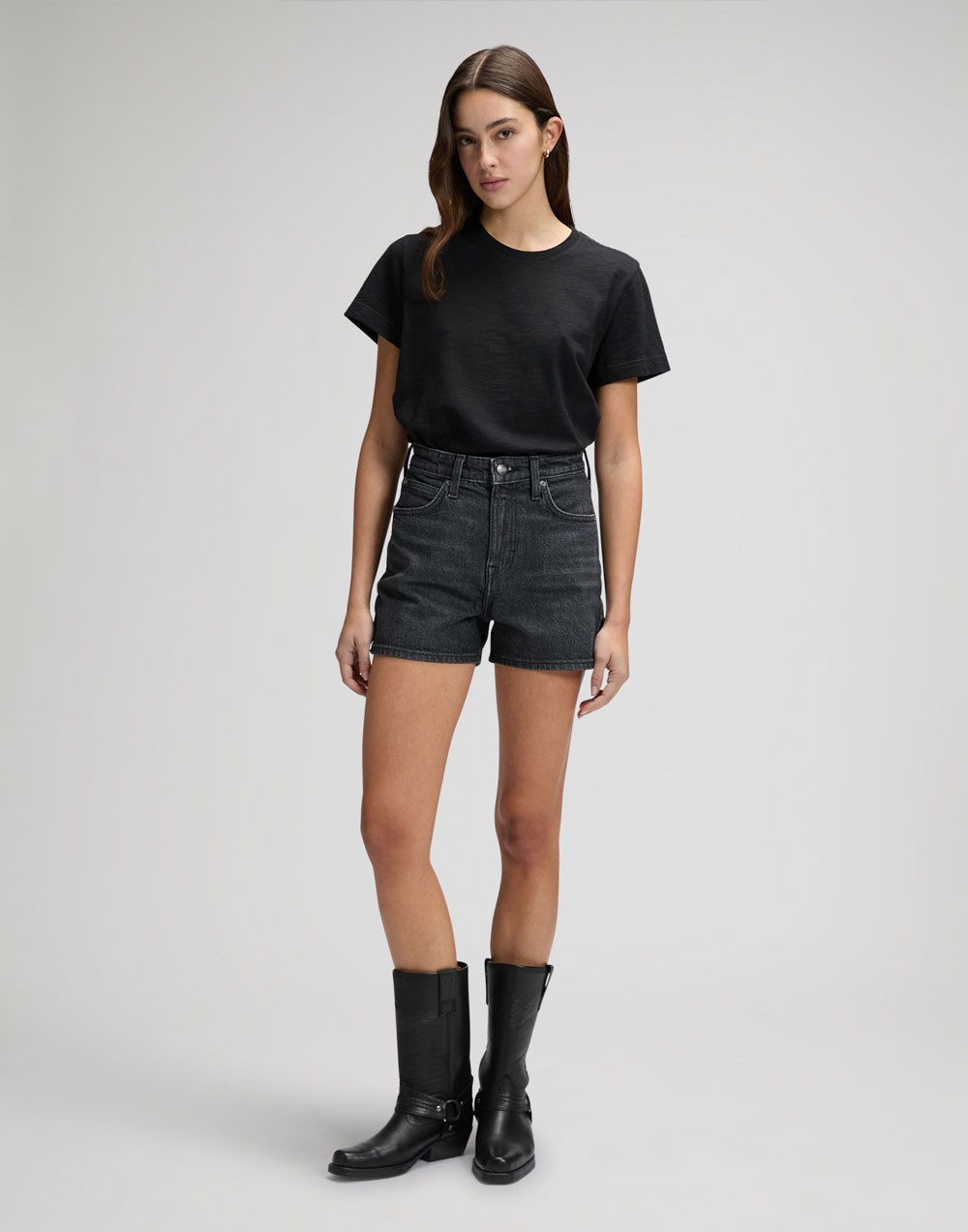 T-shirt Lee PERFECT TEE 112378787 Black