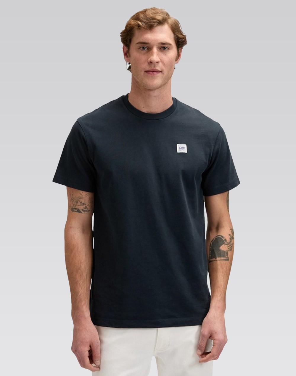 T-shirt Lee WW TEE 112376608 Rebel Navy