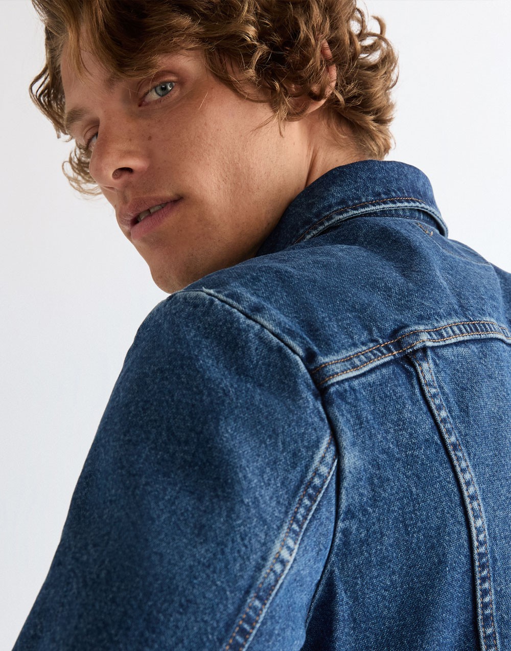 Katana Wrangler COWBOY CUT JACKET 112378960 Stonewash