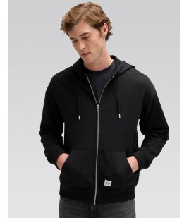 Bluza Lee WORKWEAR FULL ZIP HOODIE 112378764 Black