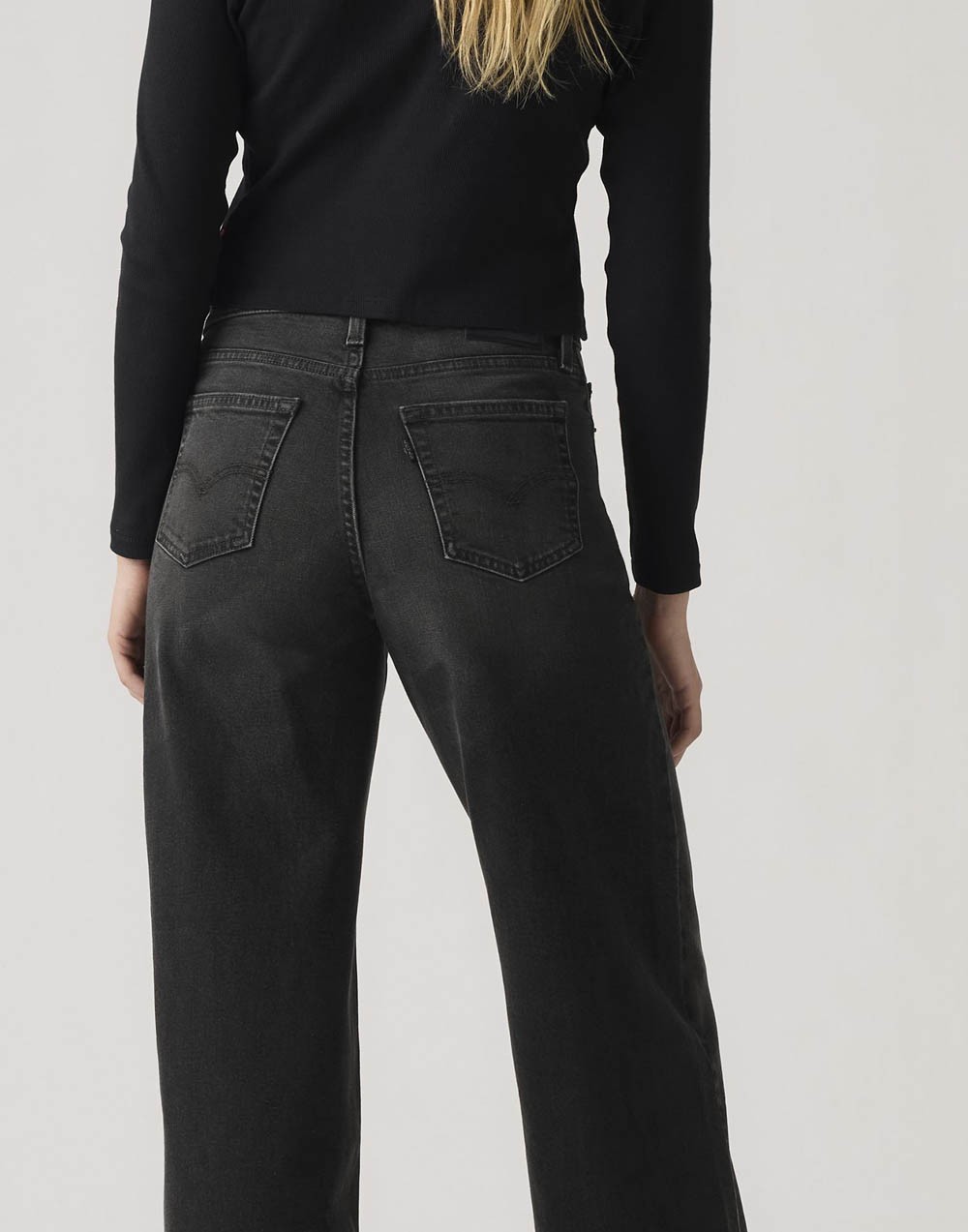 Spodnie Damskie Spodnie Damskie Levi's® 501 Hr Wide Leg Rodeo 0039b 0000