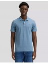 Koszulka Lee GARMENT DYE POLO 112376470 Dustier Blue