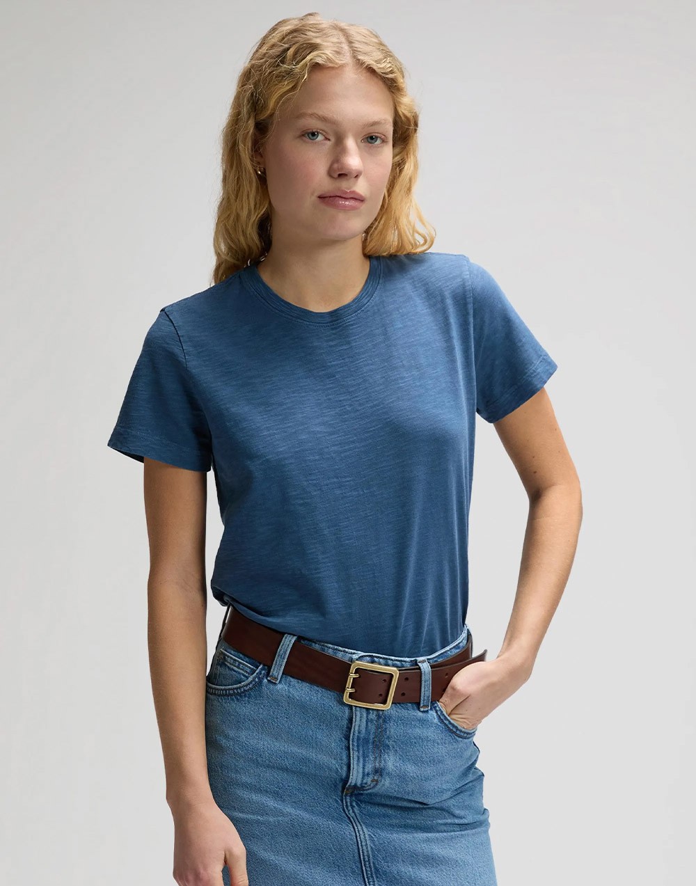 T-shirt Lee PERFECT TEE 112376989 Academy Blue