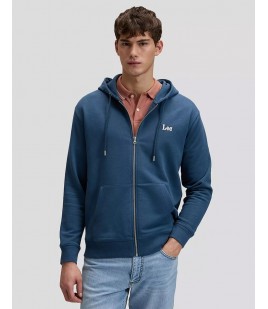 Bluza Lee ESS FULL ZIP HOODIE 112376392 Academy Blue