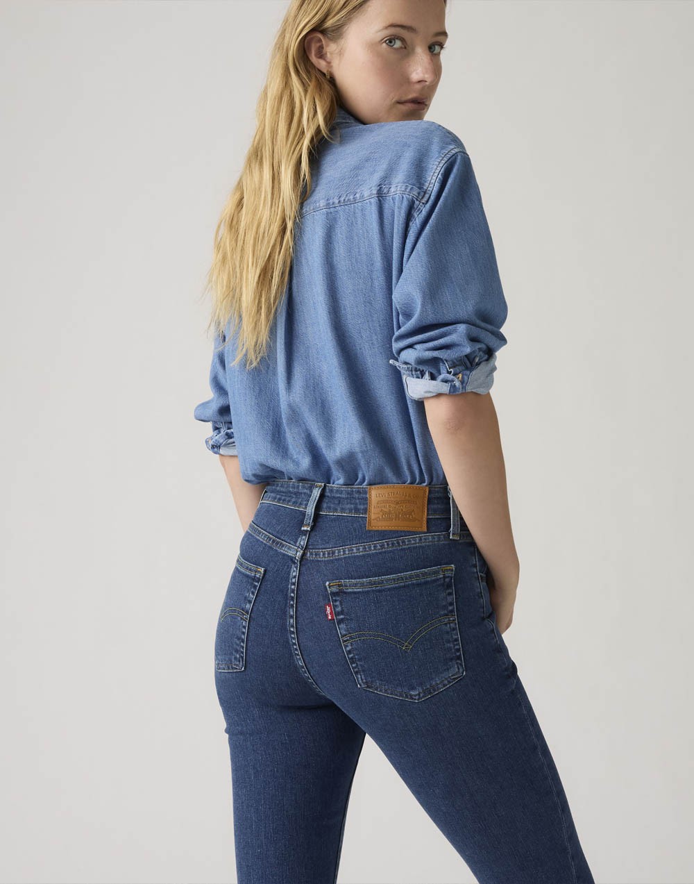 Spodnie Levi's® 725 High Rise Bootcut Triangle Exploration 18759 0234