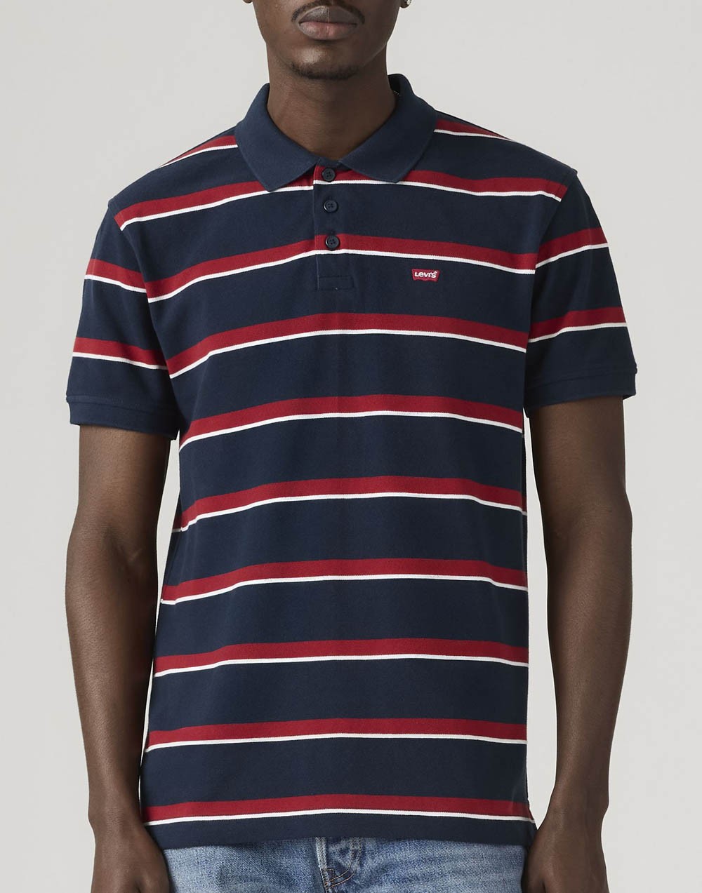 Polo Levi's® Alden Stripe Navy Blazer Pique 35883 0326