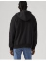Bluza Męska Levi's® Authentic Full Zip - Black Agate Garment Dye F Black Agate A9265 0000